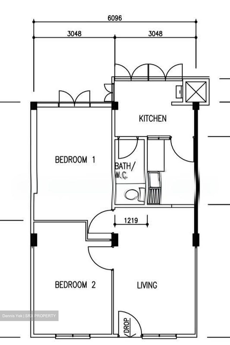 Blk 18 Taman Ho Swee (Bukit Merah), HDB 3 Rooms #602727861
